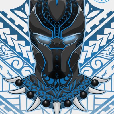 Poly Panther blue png Thumbnail